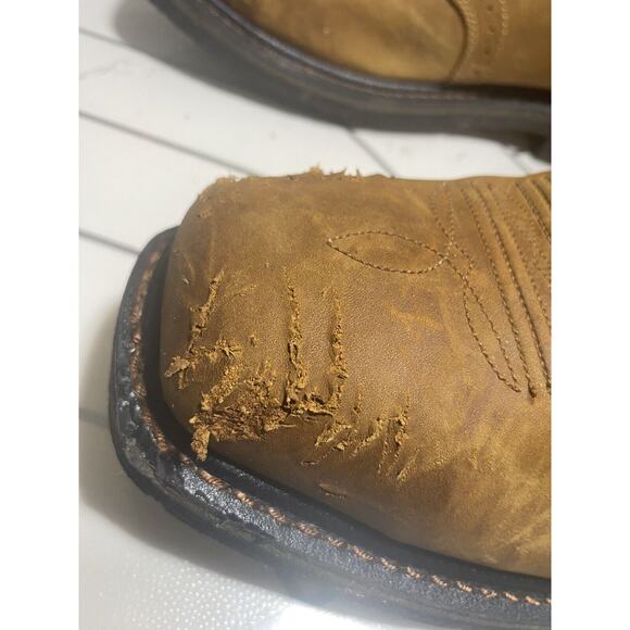 Ariat Sierra 10010134 Mens Brown Leather Square Steel Toe Work Boots Size 12 EE main image 13